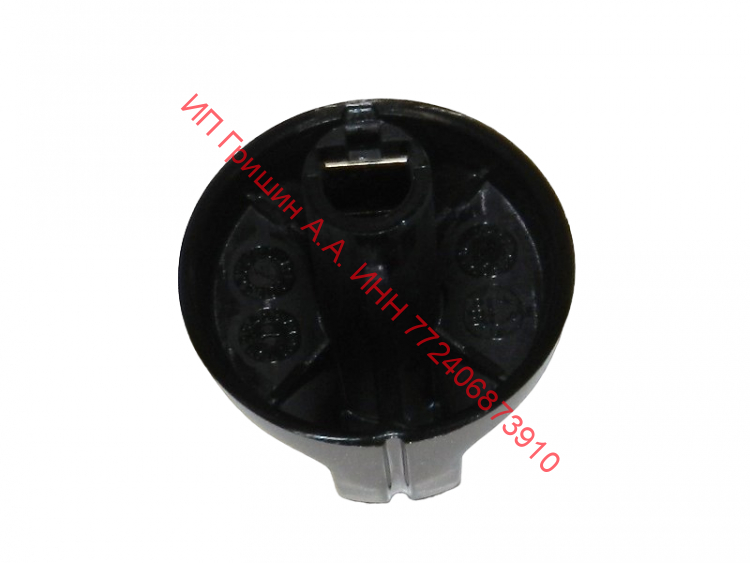 285824 - Ручка переключения конфорки 1шт (черная) Whirlpool, Indesit
