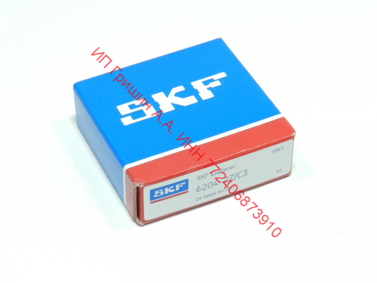7316570471304 - Подшипник 6 204-2ZZ/C3 SKF (20x47x14мм) Атлант