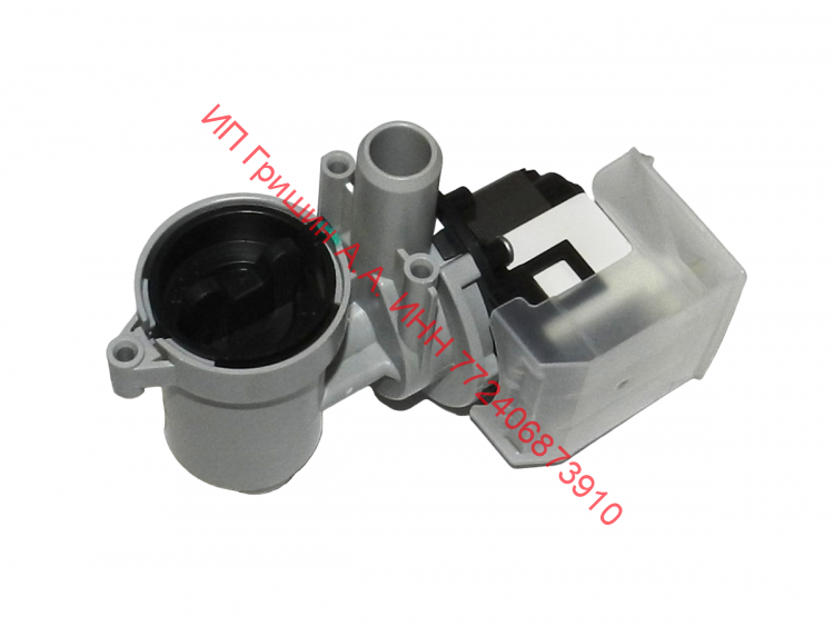 AHA74873601 - Сливная помпа в сборе 35W LEILI BPX 2-121L  220V (с улиткой, фильтром) LG