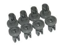 5028696700 - Комплект роликов 8шт для корзины ПММ Electrolux, AEG, Zanussi