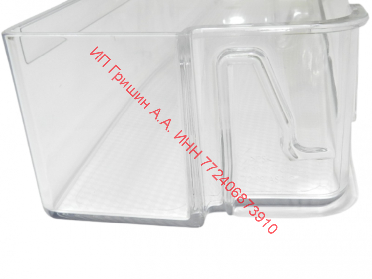MAN62768501 - Полка на дверь для бутылок 49.5x11x6.5см (средняя, без серой полоски) LG