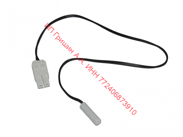 0060401766 - Датчик температуры морозильной камеры 2 kOm (с фишкой) Haier