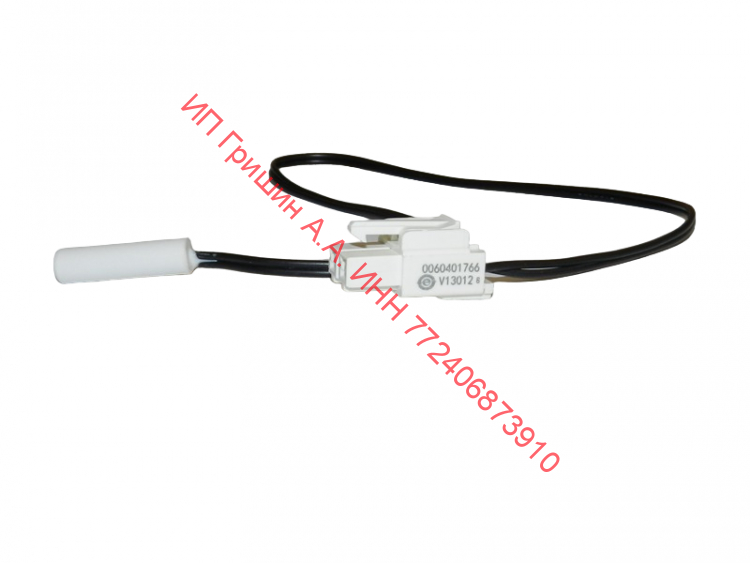 0060401766 - Датчик температуры морозильной камеры 2 kOm (с фишкой) Haier