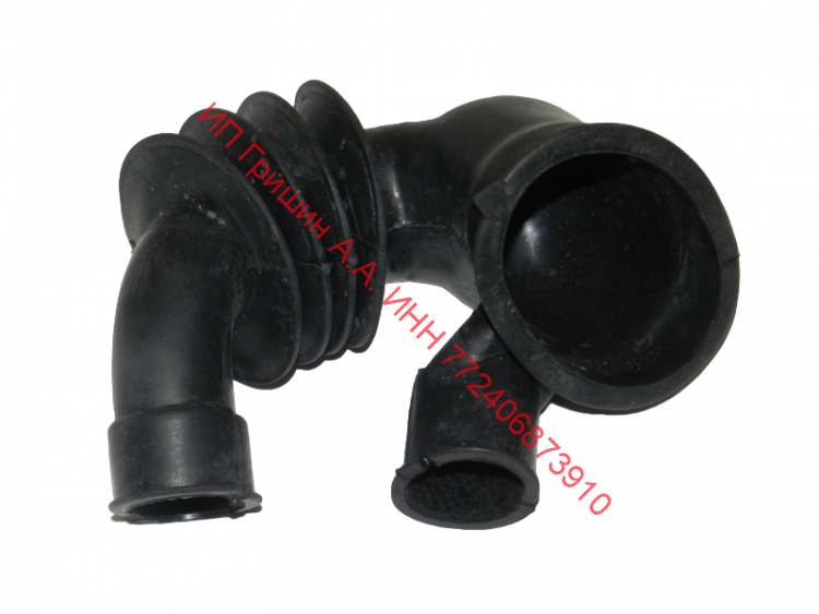 0020300387 - Патрубок сливной (от бака к насосу) КОРОТКИЙ Haier