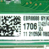 EBR86881706 - Модуль индикации (2 половинки соединены через шлейф) без Wi-Fi и без доп. диодов LG
