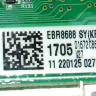 EBR86881705 - Модуль индикации (2 половинки соединены через шлейф) без доп. диодов + Wi-Fi LG