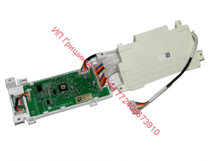 EBR86881757 - Модуль индикации (2 половинки соединены через шлейф) без доп. диодов + Wi-Fi 