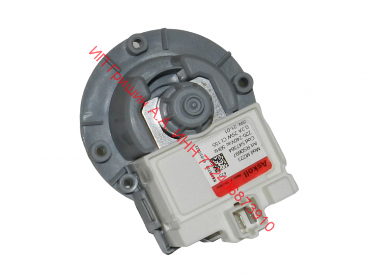 547364 - Насос-помпа сливная ASKOLL 25W Mod. M223 (под 3-и самореза, фишка сзади) Gorenje