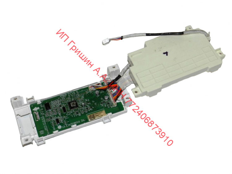 EBR86881741 - Модуль индикации (2 половинки соединены через шлейф) без Wi-Fi и без доп. диодов LG