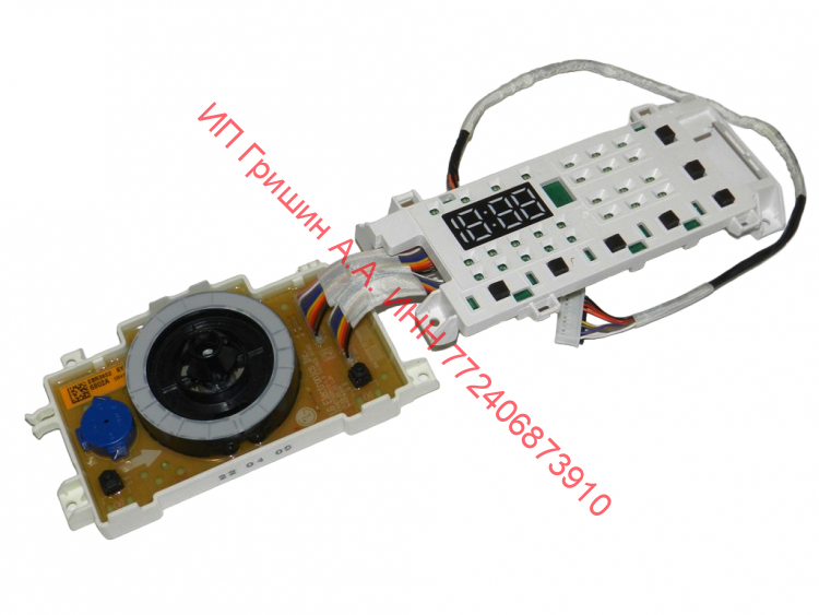 EBR36026802 - Модуль индикации (2 половинки соединены через шлейф) без Wi-Fi и без доп. диодов LG
