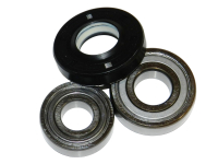 Комплект подшипников 6203-2ZZ C3 + 6204-2ZZ C3 ф. SKF с сальником 25x50.55x10/12 со смазкой Samsung