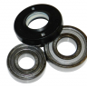 Комплект подшипников 6203-2ZZ C3 + 6204-2ZZ C3 ф. SKF с сальником 25x50.55x10/12 со смазкой Samsung