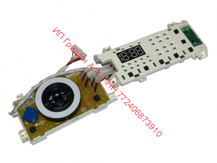 EBR87419840 - Модуль индикации (2 половинки соединены через шлейф) без доп. диодов + Wi-Fi