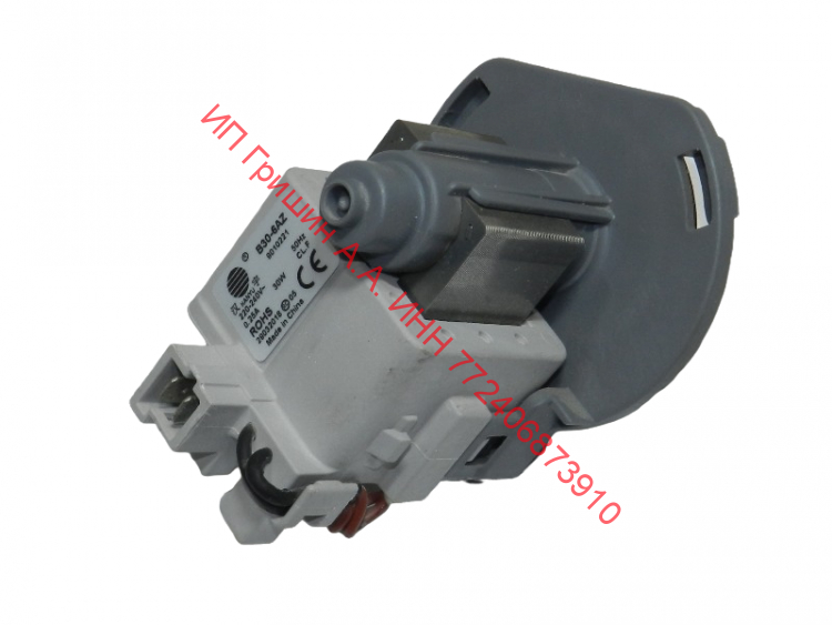 PMP006AC - Насос сливной HANYU B30-6AZ 9010221 =  B20-6A01 30W (3 защелки, клеммы сзади под фишку) BEKO