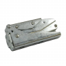 483621 - Петля двери ВЕРХНЯЯ 1шт  Hettich 3903 5.0 / Hettich 3362 5.0 + саморезы, штифт, накладка (шарнир двери) BOSCH, SIEMENS, NEFF, GAGGENAU