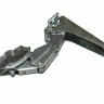 483621 - Петля двери ВЕРХНЯЯ 1шт  Hettich 3903 5.0 / Hettich 3362 5.0 + саморезы, штифт, накладка (шарнир двери) BOSCH, SIEMENS, NEFF, GAGGENAU