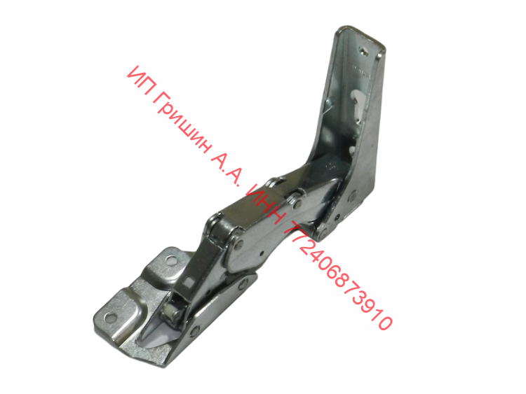 483621 - Петля двери ВЕРХНЯЯ 1шт  Hettich 3903 5.0 / Hettich 3362 5.0 + саморезы, штифт, накладка (шарнир двери) BOSCH, SIEMENS, NEFF, GAGGENAU