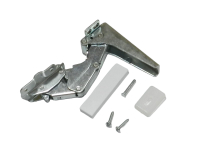 483621 - Петля двери ВЕРХНЯЯ 1шт  Hettich 3903 5.0 / Hettich 3362 5.0 + саморезы, штифт, накладка (шарнир двери) BOSCH, SIEMENS, NEFF, GAGGENAU