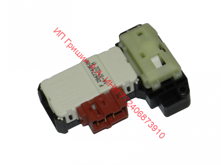 2847740500 - Блокировка люка ZV446 (ПОСАДОЧНОЕ МЕСТО ПОД 1 САМОРЕЗ) BEKO, BLOMBERG