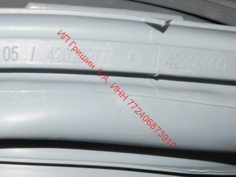 42026977 - Манжета люка (БЕЗ ОТВОДОВ) VMM-42169-05 Vestel