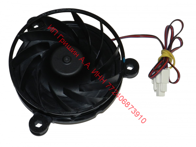 Вентилятор обдува 3 провода ф.WillTron BLDC26-4PW-1 LX125HD DC12V, 0.22A Midea