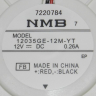 DA31-00334D - Вентилятор холодильника (встройка, side-by-side) NMB 12V MODEL 12035GE-12M-YT Samsung