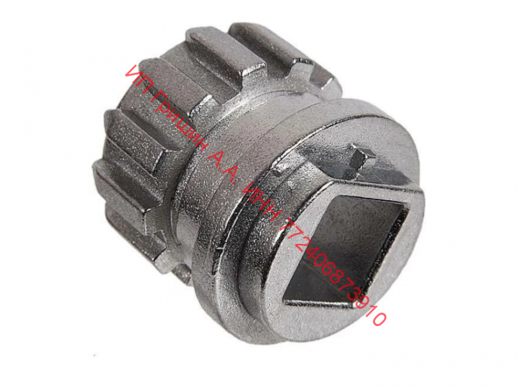 753348 - Втулка шнека мясорубки (металическая, зубцы короткие) Bosch 753348 - Втулка шнека мясорубки (металическая, зубцы короткие) Bosch