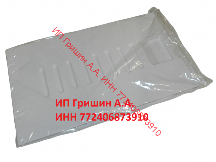 856012 - Внешняя накладка дверцы морозилки НТО (300x510mm) INDESIT, STINOL
