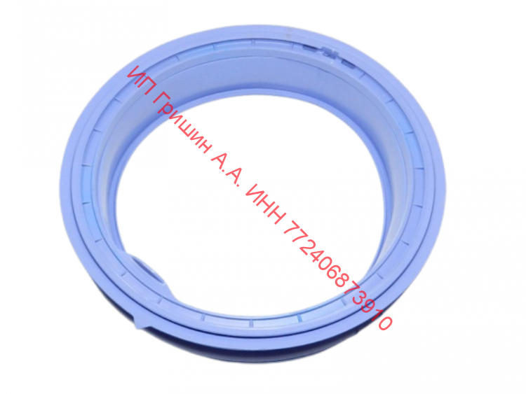 0020300421C - Манжета люка V12358 (без отверстий) Haier (Хайер)