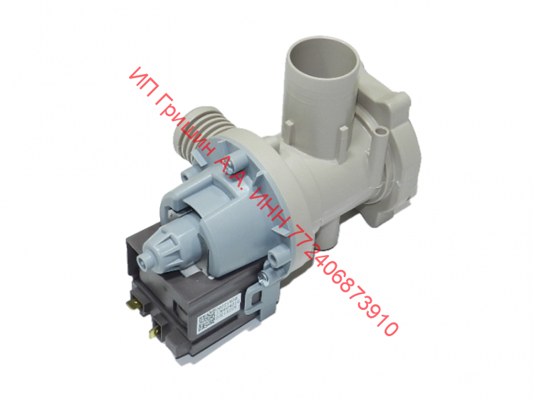 0022150033660401G - Насос в сборе с фильтром Askoll 25W / 13W S3000 art.RT042200 V13669 (3 отвода) Haier