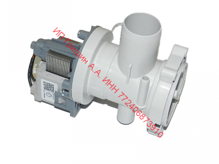 0022150033660401 - Насос в сборе с фильтром HANYU 30W / 21W B20-6A V13283 (2 отвода) Haier