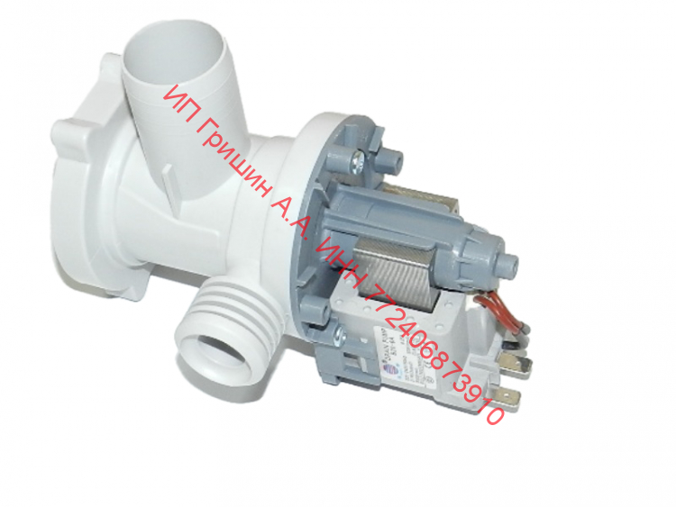 0022150033660401 - Насос в сборе с фильтром HANYU 30W / 21W B20-6A V13283 (2 отвода) Haier