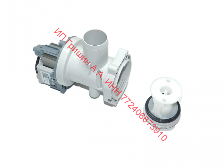 0022150033660401 - Насос в сборе с фильтром HANYU 30W / 21W B20-6A V13283 (2 отвода) Haier