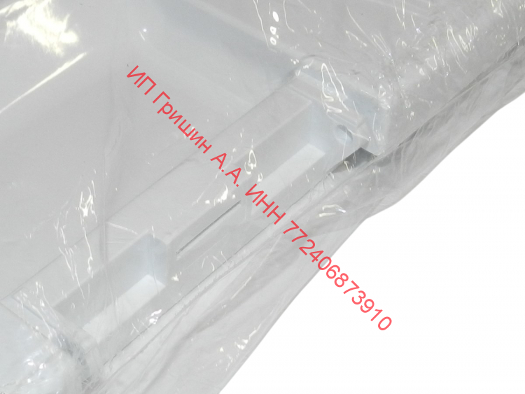 856014 - Внешняя накладка дверцы морозилки НТО (521x268mm) INDESIT, STINOL