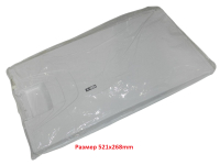 856014 - Внешняя накладка дверцы морозилки НТО (521x268mm) INDESIT, STINOL