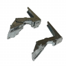 НЕ ПОСТАВЛЯЕТСЯ!!!   00481147 - Комплект петель (верхняя+нижняя) Hettich 3306 5.0 + Hettich 3307 5.0 (шарнир двери) BOSCH, SIEMENS, NEFF, GAGGENAU