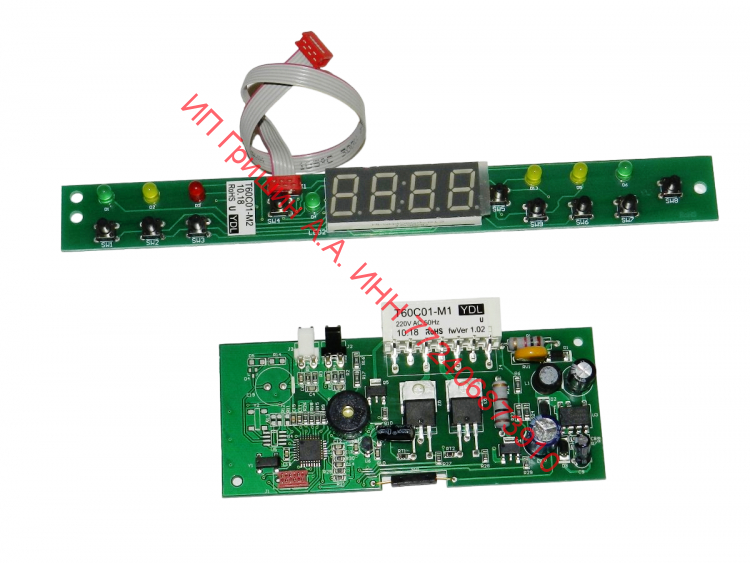 908081410205 + 908081410206 - Модуль управления T60C01-M1 + Модуль индикации T60C01-M2 Атлант