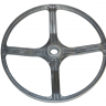0020102616 - Шкив ведомый под шлейцы D=280mm, H=23mm V14267 Haier (Хайер)