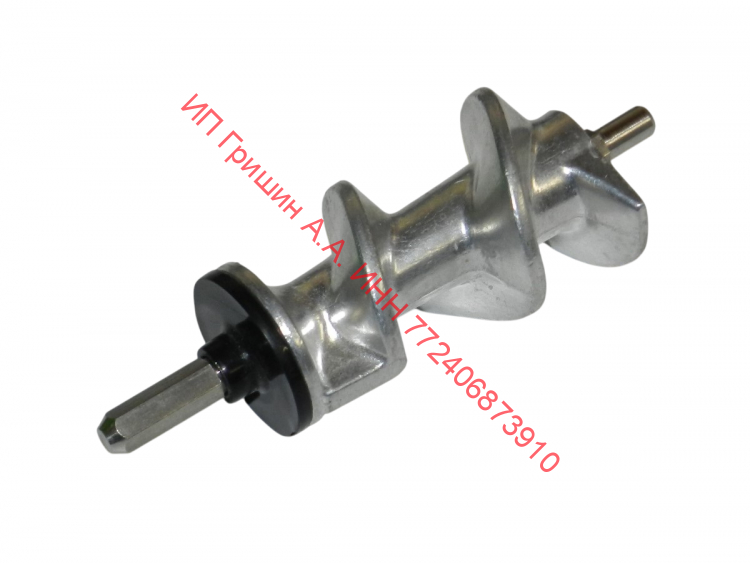 MM0408W - Шнек мясорубки (под шестегранник, длина шнека 128мм) Moulinex, Tefal