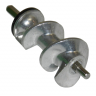 MM0408W - Шнек мясорубки (под шестегранник, длина шнека 128мм) Moulinex, Tefal