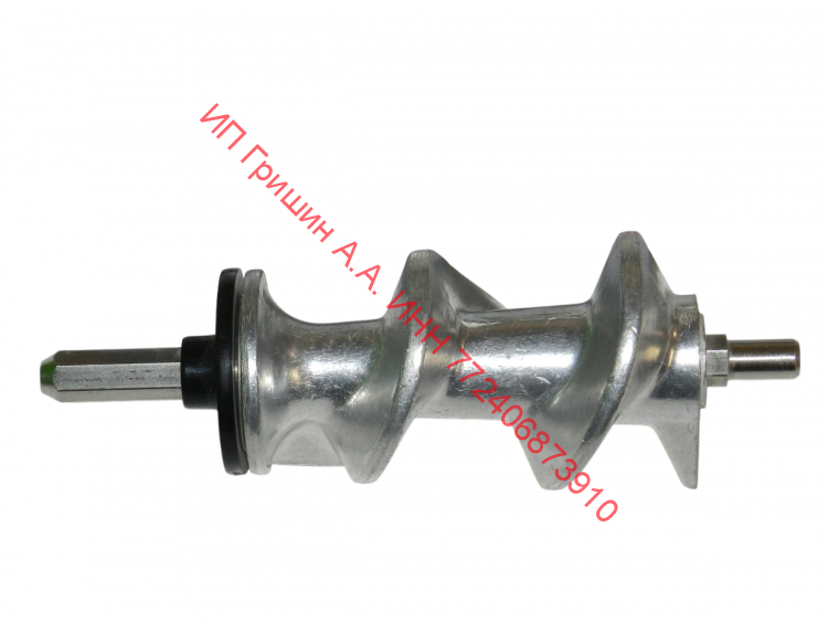 MM0408W - Шнек мясорубки (под шестегранник, длина шнека 128мм) Moulinex, Tefal