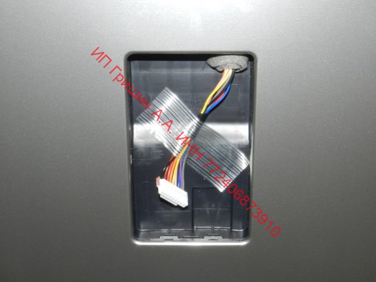 DA91-05126B - Дверь в сборе с уплотнителем ХК (серебристая, под дисплей) Samsung