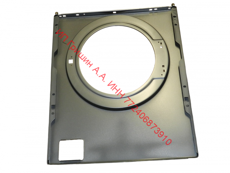 2851420700 - Фронтальная металлическая стенка (серебристая) BEKO