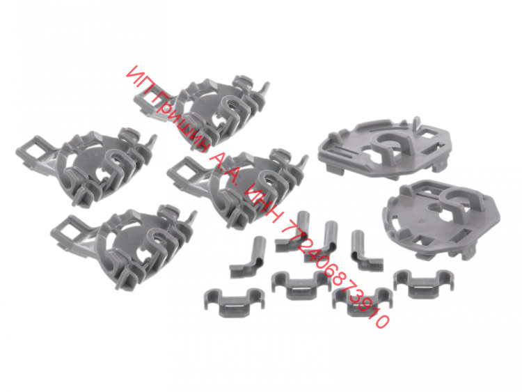 00418675 - Комплект пластиковых держателей металлических спиц ПММ Bosch, Siemens, Neff