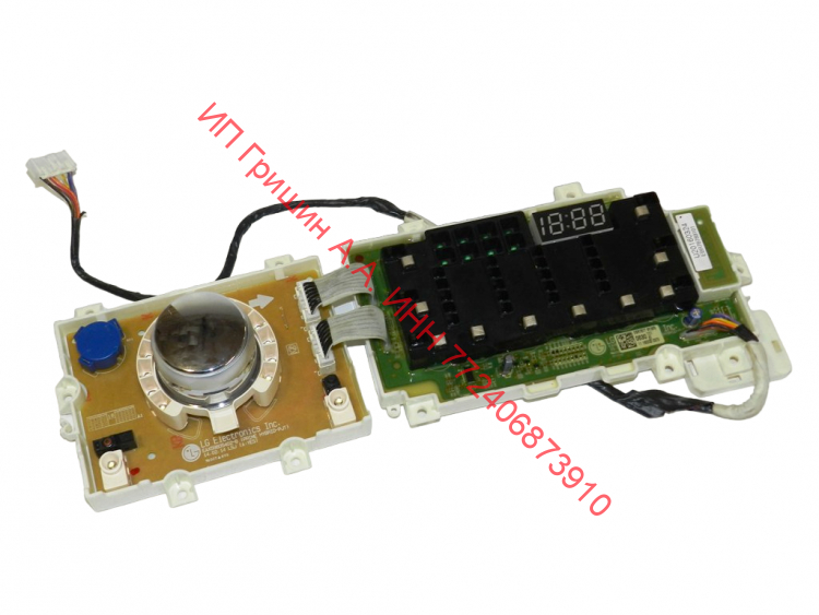 EBR78770630 - Модуль индикации (2 половинки соединены через шлейф) + NFC LG