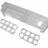 AAP73172105 - Полка на дверь для бутылок 49.5x11x12.5см (нижняя) + 2 подставки под яйца LG